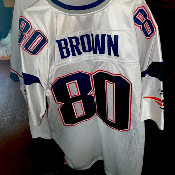 Authentic Patriots jersey #88 Troy Brown - Picture 2 of 3